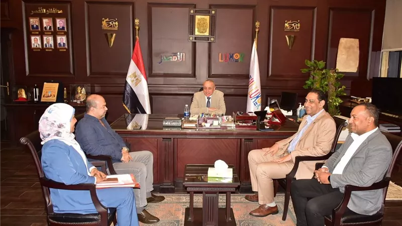 محافظ الأقصر يبحث التعاون مع نقابة المهندسين الفرعية 
