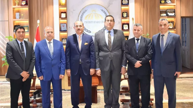 تجديد مذكرة تفاهم بين جامعتي مدينة السادات والمصرية للتعلم الإلكتروني