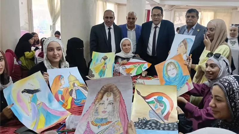 وكيل «تعليم الغربية» يشهد فعاليات مسابقة لمحات من الهند بمشاركة 790 طالبا