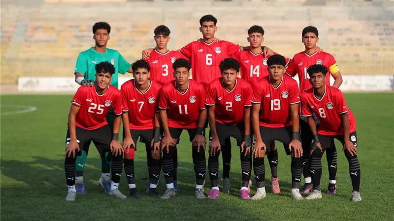 بـ 10 لاعبين.. منتخب مصر مواليد 2009 يفوز على الأردن