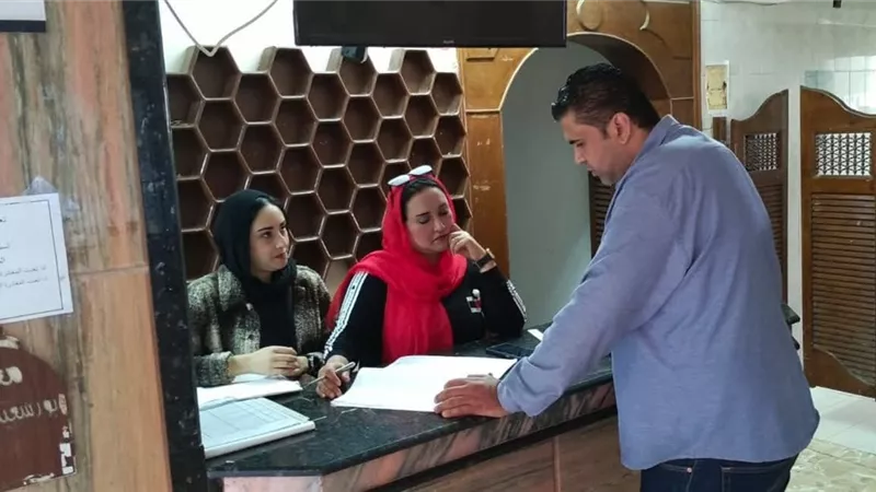 مدير عام الرياضة ببورسعيد يتفقد مراكز الشباب لمتابعة آثار نوة المكنسة