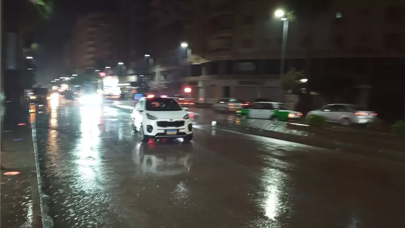 أمطار غزيرة تضرب البحيرة وطوارئ لمواجهة سوء الأحوال الجوية
