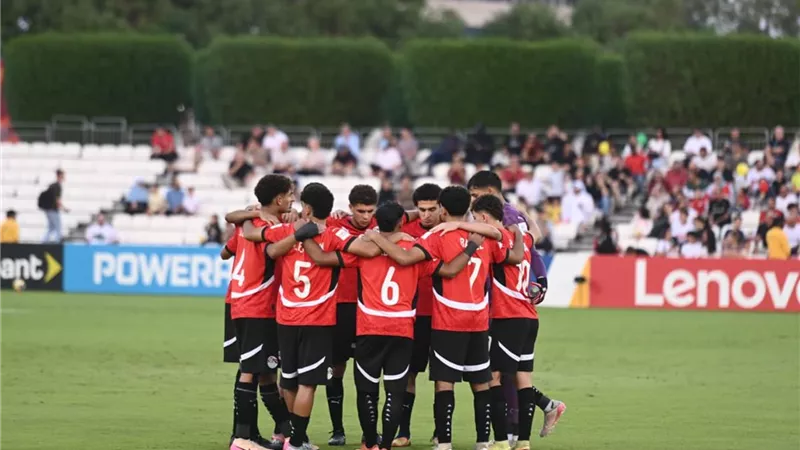 حمزة عبدالكريم يقود هجوم منتخب مصر أمام سويسرا بكأس العالم للناشئين