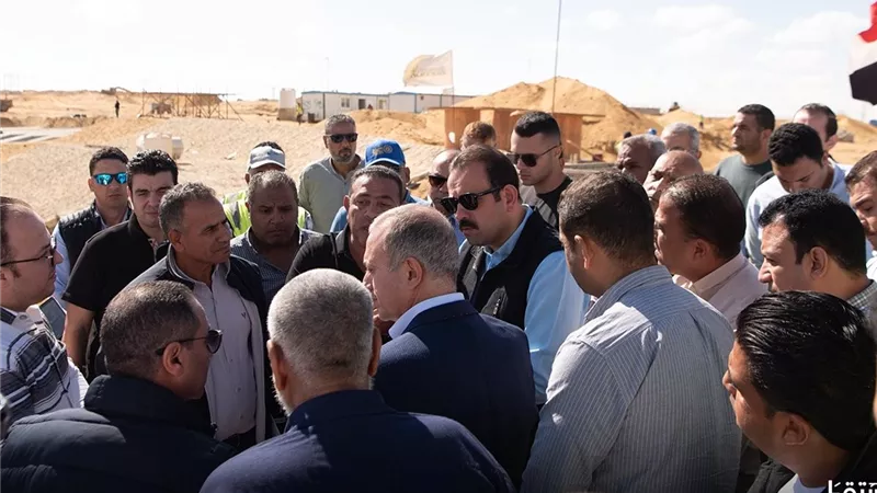 رئيس جهاز مستقبل مصر يتابع أعمال مشروع الدلتا الجديدة