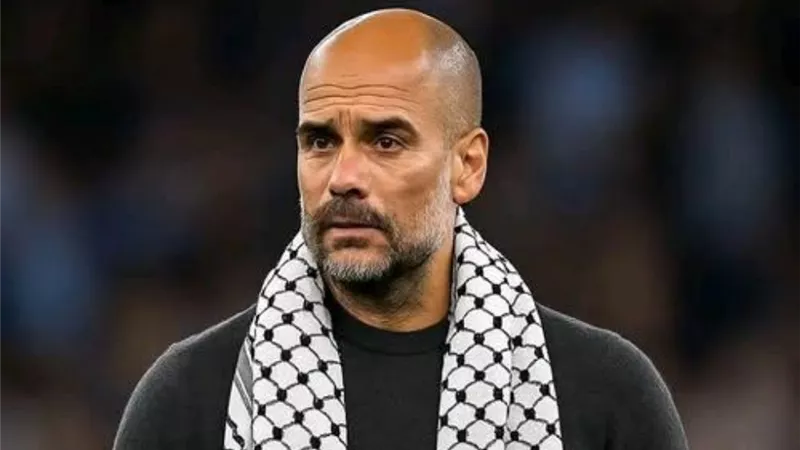 بيب جوارديولا يدعو لتضامن جماهيري مع فلسطين في مباراة ودية خيرية