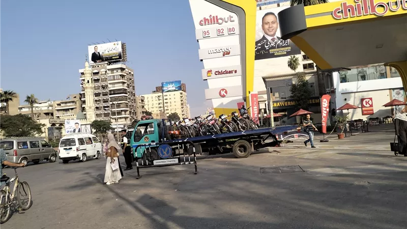 ضبط 263 مخالفة مرورية بالغربية خلال 24 ساعة