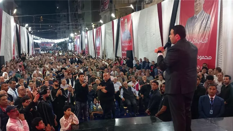 “العدل” يعقد مؤتمرًا جماهيريًا حاشدًا لدعم “الكموني” بالمحلة الكبرى