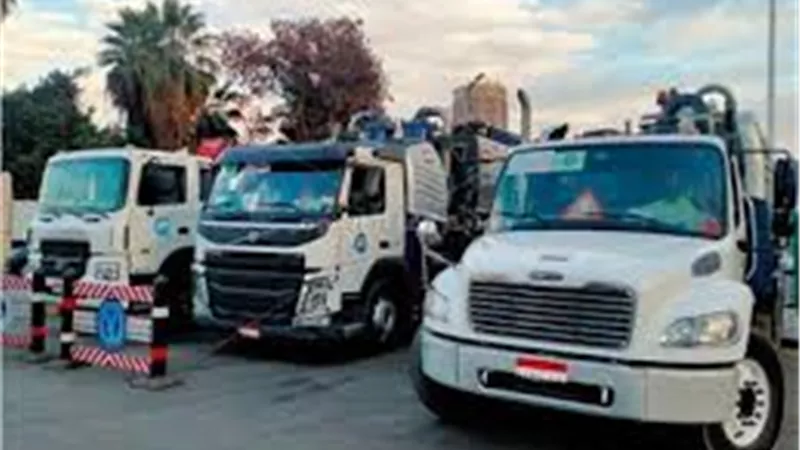 لمواجهة الأمطار.. الشركة القابضة لمياه الشرب ترفع درجة الطوارئ القصوى