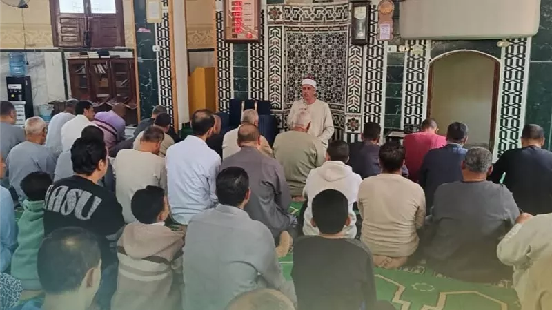 أوقاف البحيرة تعقد 180 مقرأة قرآنية لجمهور المساجد