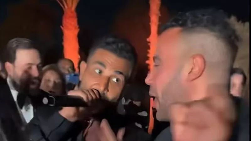حفل زفاف ابنة عمرو عرفة.. ظهور أحمد سعد الأخير قبل تعرضه لحادث سير