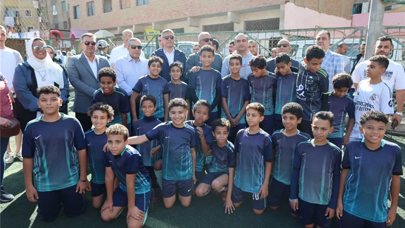 عادل النجار يُطلق المهرجان الرياضي الأول للكيانات الشبابية بالمحافظة |صور