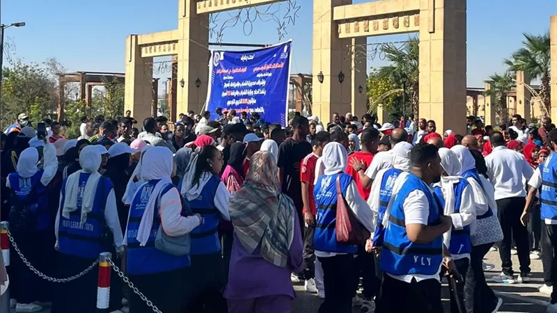 اتحاد YLY يُطلق ماراثون خيري بمحافظة أسوان  بمشاركة 2000 شاب وفتاة