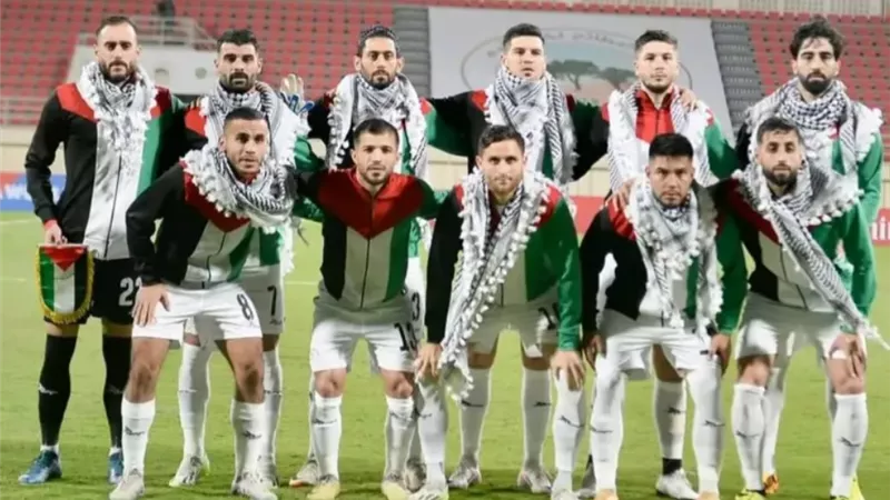 فريق كرة قدم فلسطيني في مهمة سلام  بإسبانيا 