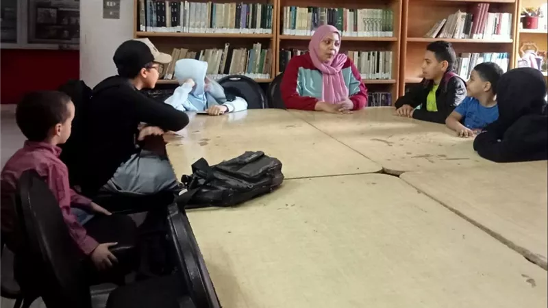 «المتحف الكبير» في ورشة حكي للأطفال  بثقافة الجيزة  