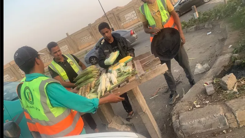حملة مكثفة بجهاز حدائق أكتوبر لضبط المخالفين لـ القانون 