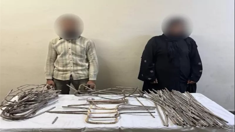  القبض على المتهمين بسرقة مقابر بلبيس في الشرقية 