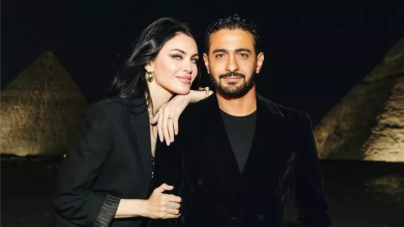 بالصور.. أول ظهور لدارين حداد مع زوجها المصري بعد عقد قرانهما 