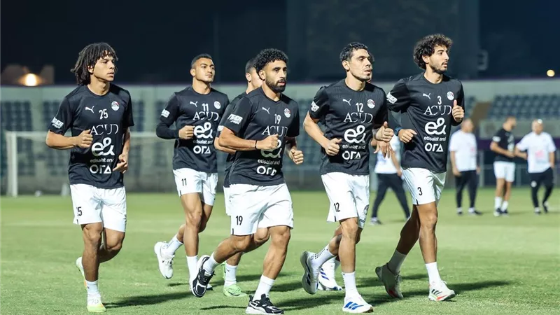 منتخب مصر يواصل تدريباته استعدادا لودية كاب فيردي بدورة الإمارات