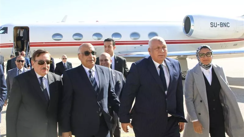لتفقّد وافتتاح عدد من المشروعات.. محافظ الوادي الجديد يستقبل وزير العدل