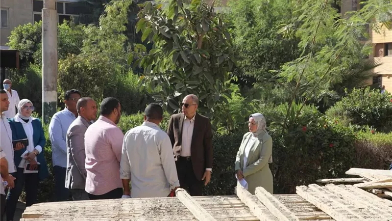 محافظ المنيا يتفقد أعمال تطوير المركز التكنولوجي بأبوقرقاص