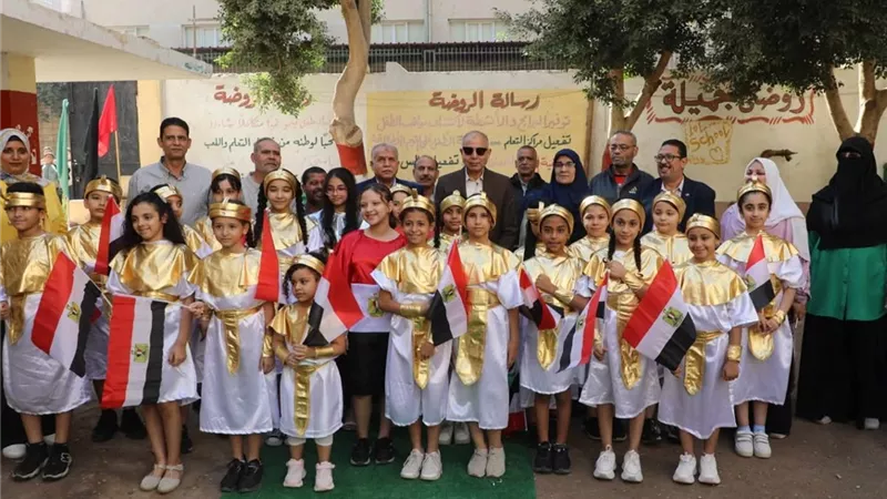 محافظ المنيا يتفقد أعمال إنشاء الجناح الجديد وإحلال وصيانة مدرسة صلاح سالم