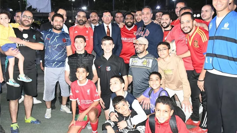 وزير الرياضة يشهد فعاليات أولمبياد الصحفيين بمركز التنمية بالجزيرة