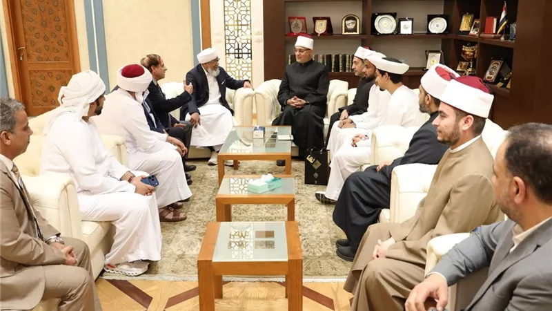 مفتي الجمهورية يبحث مع رابطة الجامعات الإسلامية آفاق التعاون العلمي 