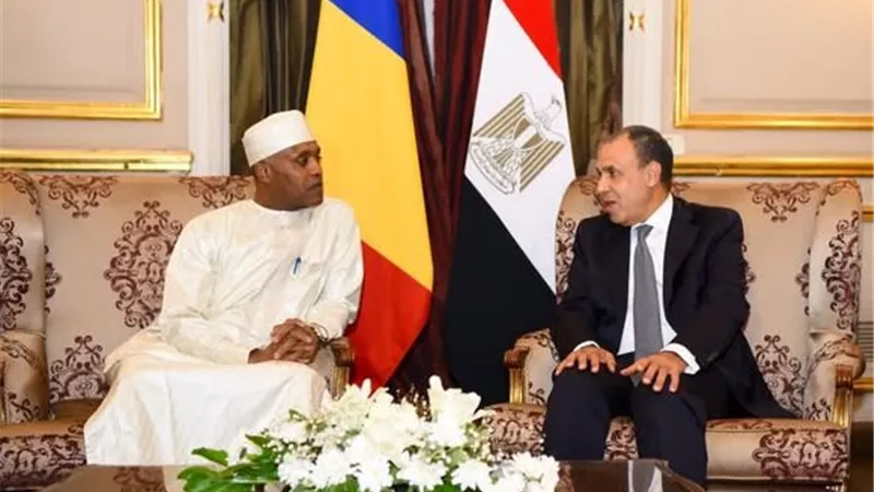 وزير الخارجية يبحث مع نظيره التشادي تطورات الأحداث فى السودان 