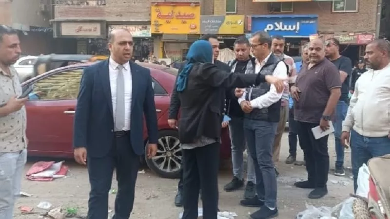 تكليفات برفع مستوى منظومة النظافة بشبرا ومتابعة تنظيم المخلفات|صور