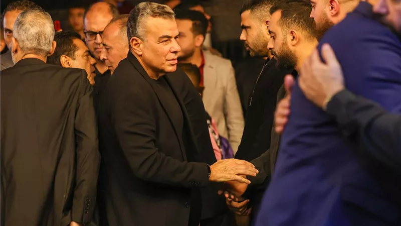 وفد النادي الأهلي يقدم واجب العزاء في رحيل محمد صبري|صور