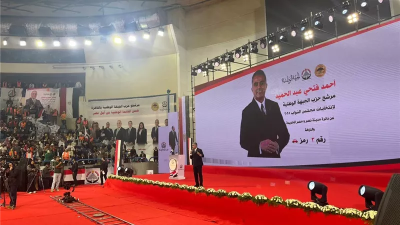 مرشح الجبهة الوطنية: مش جايين نتكلم.. احنا هندخل المجلس علشان نخدم الوطن 