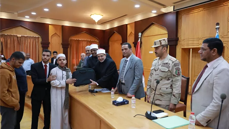 الأزهر يطلق مبادرة «حروف من نور» لدعم الطلاب ذوي البصيرة