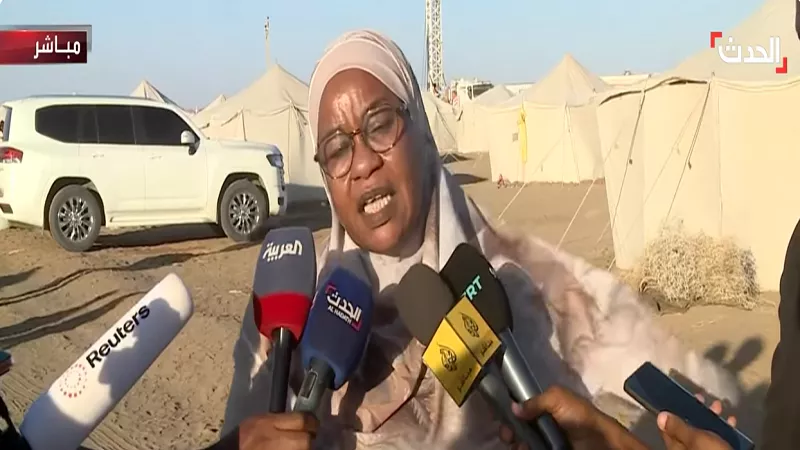سلوى آدم بنية: مساعدات وأدوية النازحين في السودان لا تكفي احتياجاتهم|فيديو