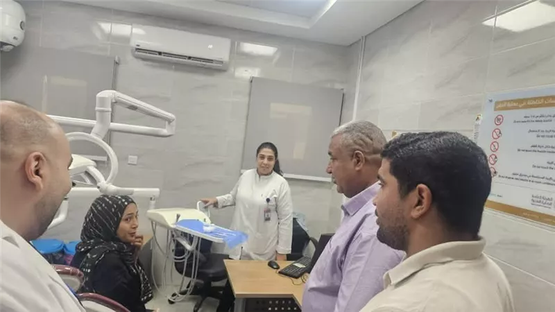 مدير الرعاية الصحية بالأقصر يتفقد وحدة طب أسرة الدولي