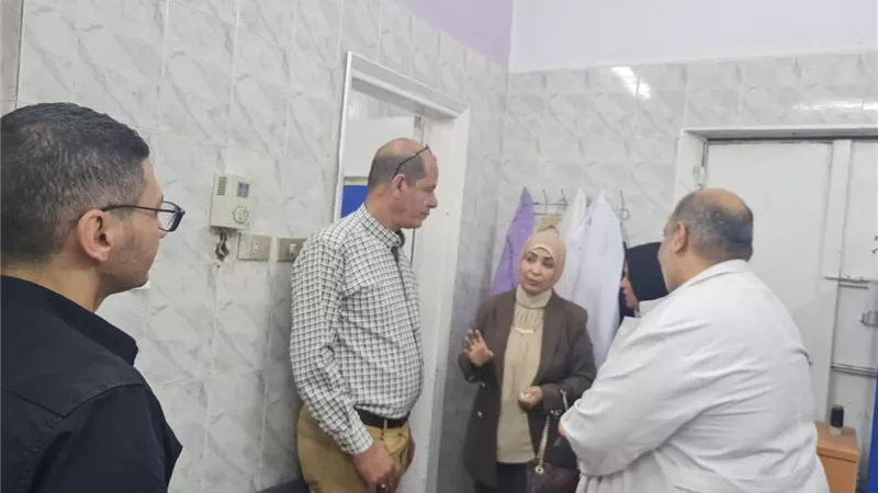 مرور مفاجئ لوكيل صحة الفيوم على المستشفى العام 