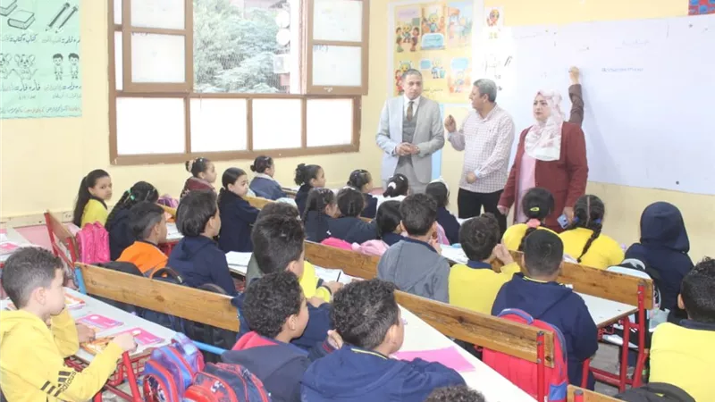 تعليم الجيزة توجه بتفعيل لائحة السلوك ورفع مستوى القراءة