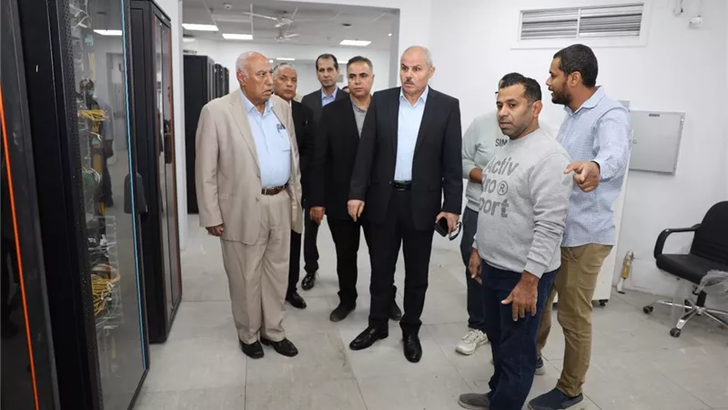 جامعة قناة السويس تُنهي أعمال توسعة وتطوير شبكة المعلومات