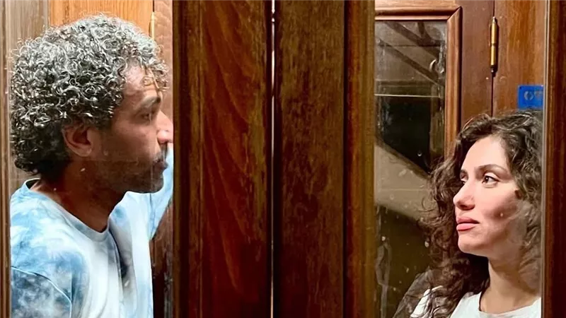 صدقي صخر من كواليس فيلم 