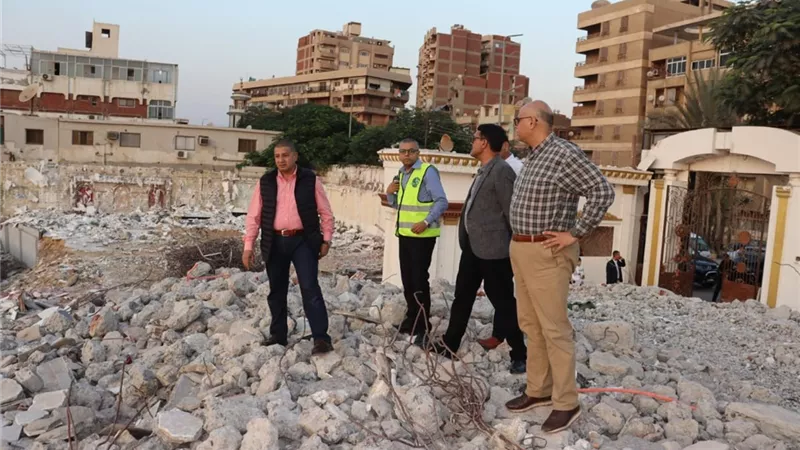 محافظ القليوبية يتابع إنشاء المرحلة الرابعة من ممشى أهل مصر ببنها