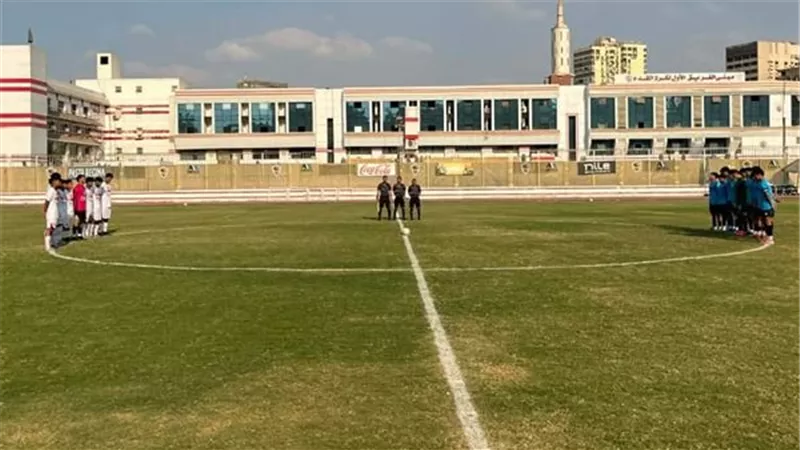 دقيقة حداد على روح محمد صبري في مباراة الزمالك مواليد 2007