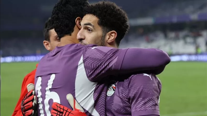 مصر ضد كاب فيردي.. رد فعل الشناوي على تألق شوبير بركلات الترجيح 