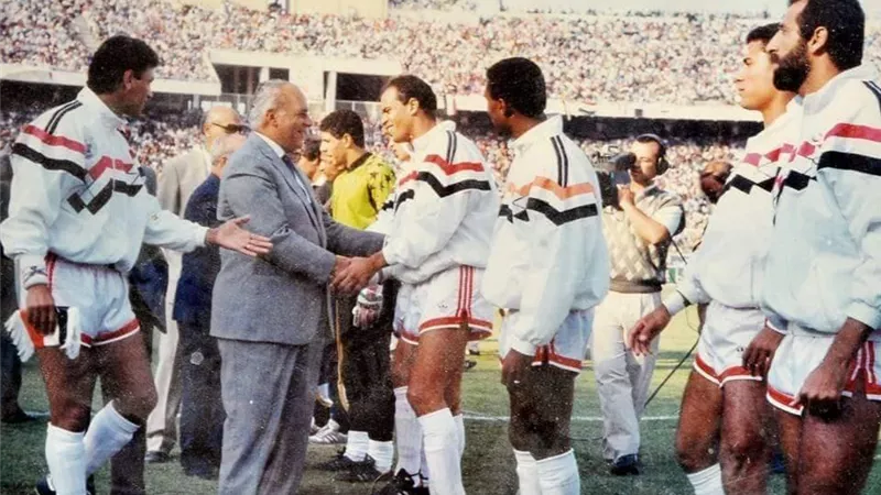 نوستالجيا.. حسام حسن يقود منتخب مصر للتأهل لمونديال 1990
