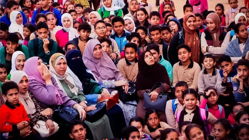 قافلة قصور الثقافة تواصل فعالياتها بقرى حياة كريمة في الغربية