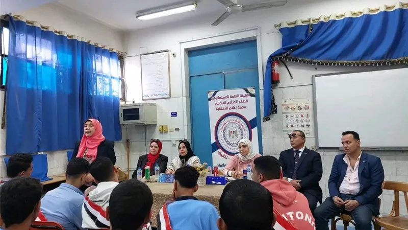  قوتك في وعيك.. ندوة تثقيفية بمدرسة محيي الدين أبو العز بالدقهلية