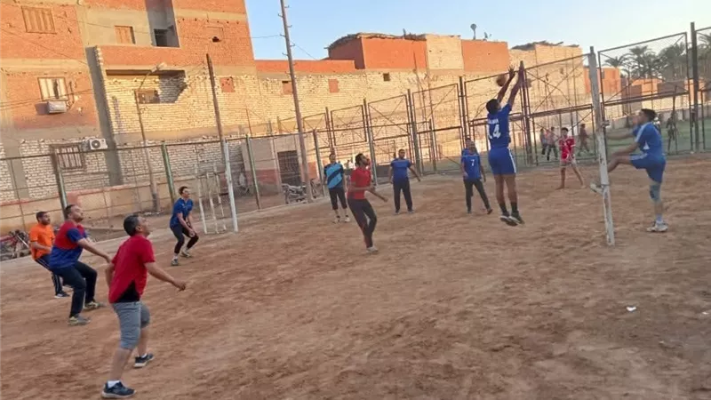 أبطال غرب النيل.. شباب إبشنا يتوجون بلقب كرة الطائرة ببني سويف