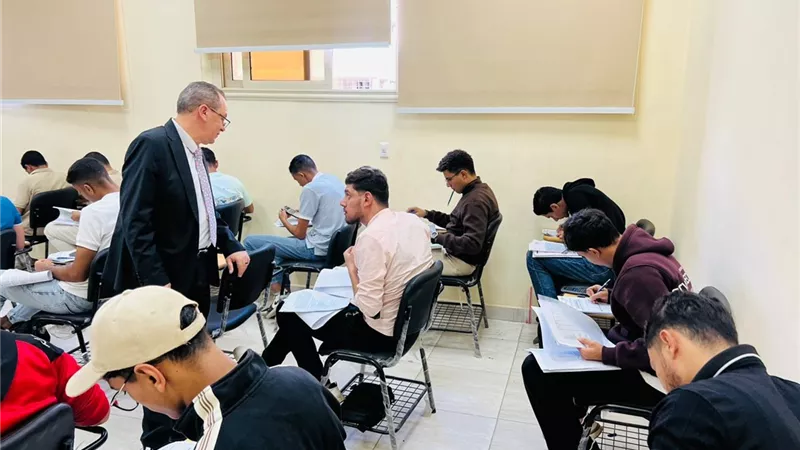 جولة تفقدية لرئيس جامعة الدلتا التكنولوجية بمحافظة المنوفية