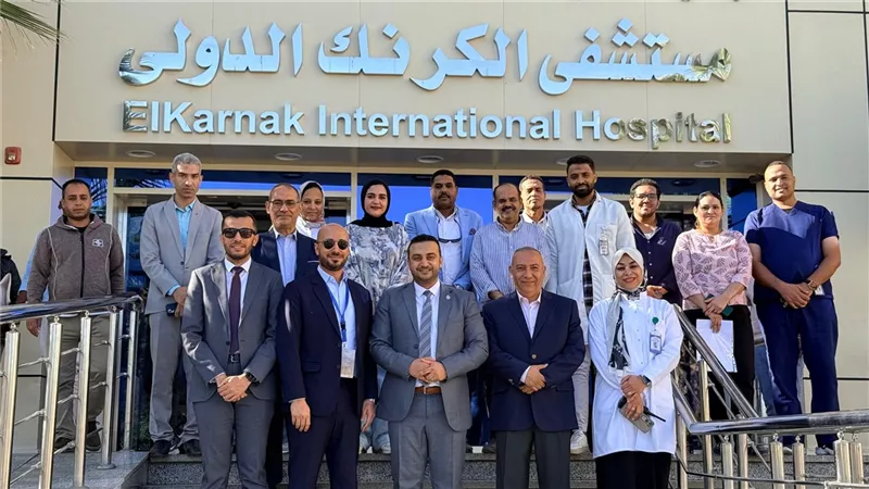 لتعزيز خدمات الغسيل الكلوي.. مدير الرعاية بالأقصر يستقبل Fresenius Medical