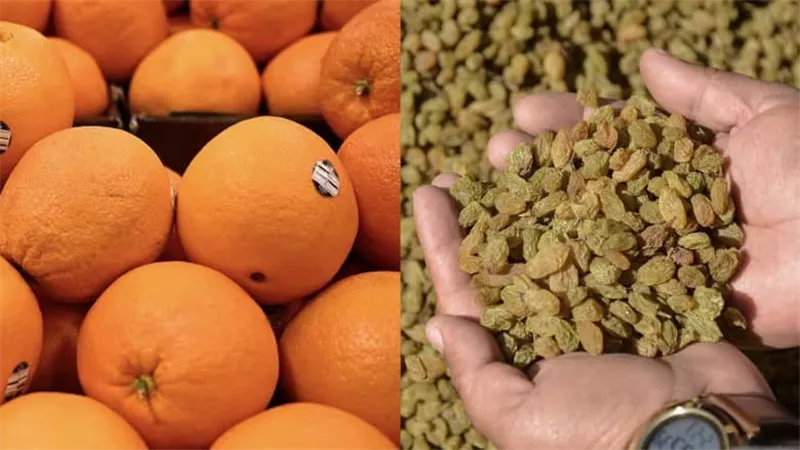 مشروب البرتقال مع الزبيب.. هذا ما يحدث لجسمك عند تناوله