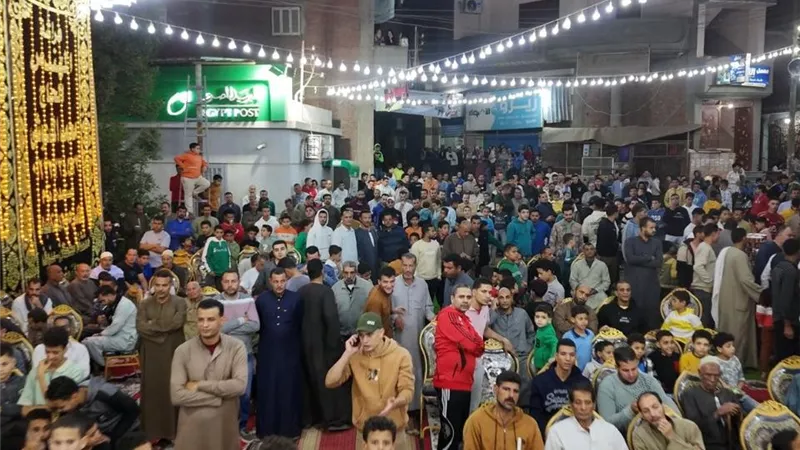 بمشاركة واسعة.. مؤتمر جماهيري للجبهة الوطنية بمنوف لدعم مرشحه بالانتخابات