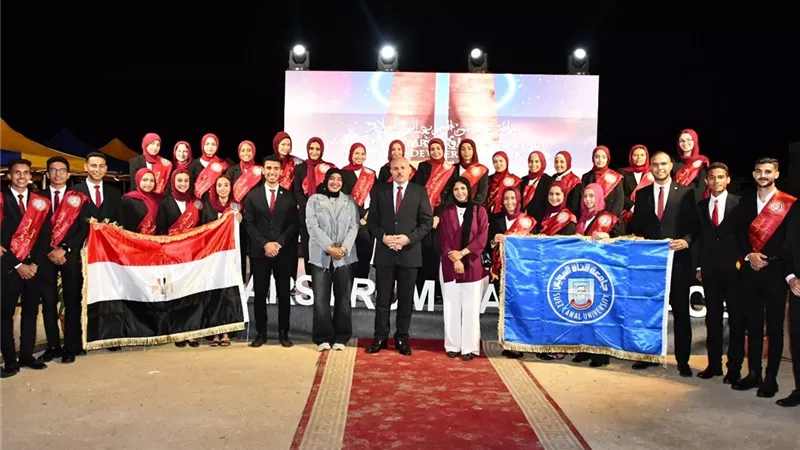 جامعة قناة السويس تسير قافلة طبية مجانية لأهالي سرابيوم